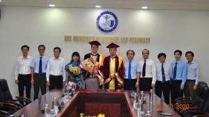 Lễ trao chức danh Giáo sư Thỉnh giảng của Trường Đại học Y Dược Huế cho BS. Chung Kyu Sung, Bệnh viện Mirae Hankook, Hàn Quốc